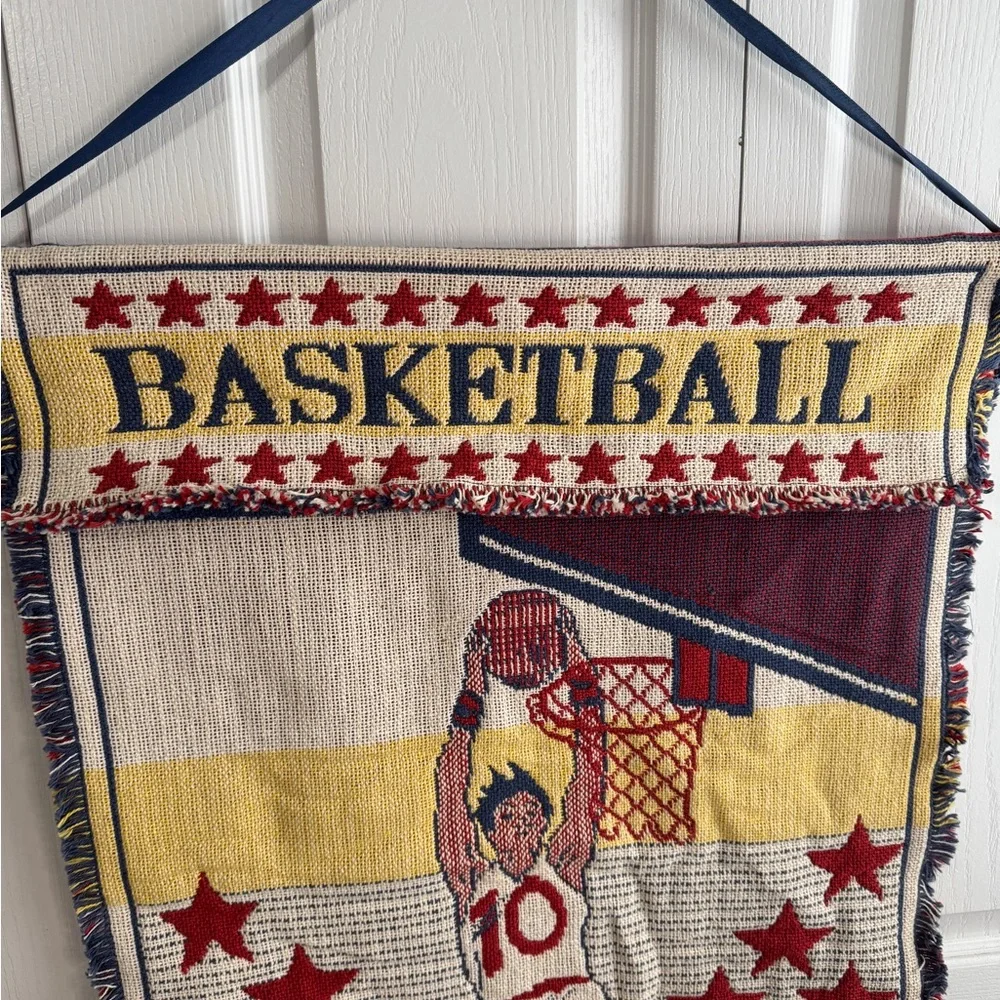 WTC 1996‎ basketball tapestry woven wall hanger